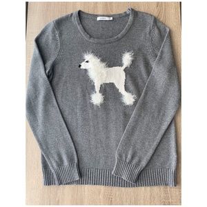 Ricki’s Grey Poodle Sweater, XL